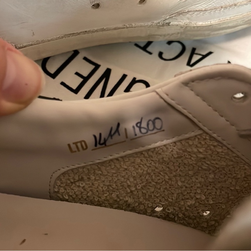 Golden Goose White and Gray Women's Sneakers - Picture 6 of 12